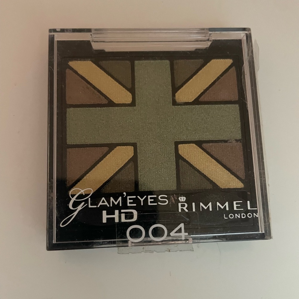 Rimmel Glam'Eyes HD Eyeshadow Palette - Green Park 004